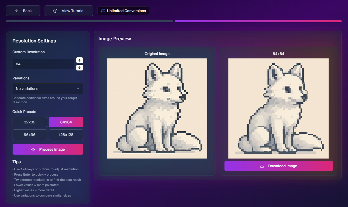 AI Pixel Art Style