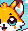 The same subject rebuilt as true pixel art